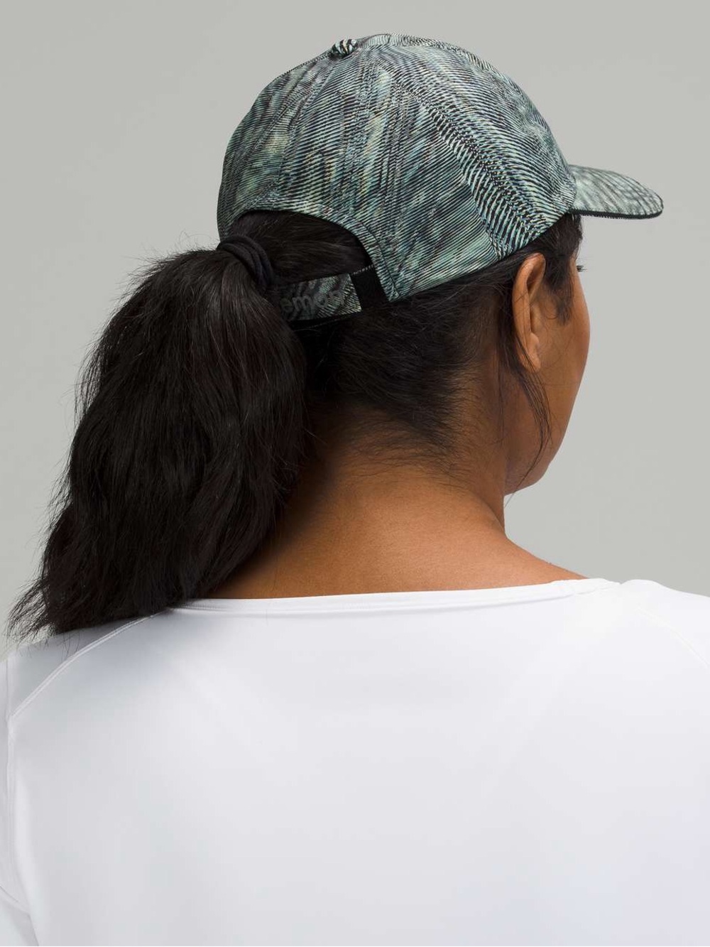 Lululemon Fast and Free Womens Run Hat Dimensional Icing Blue Multi OS Training - Picture 2 of 7
